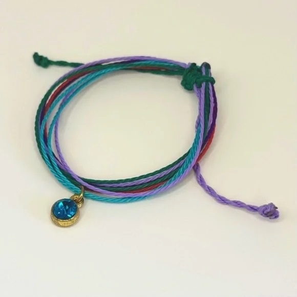 Set of 8 Handmade Adjustable Waxed String Bracelets - Picture 4 of 9